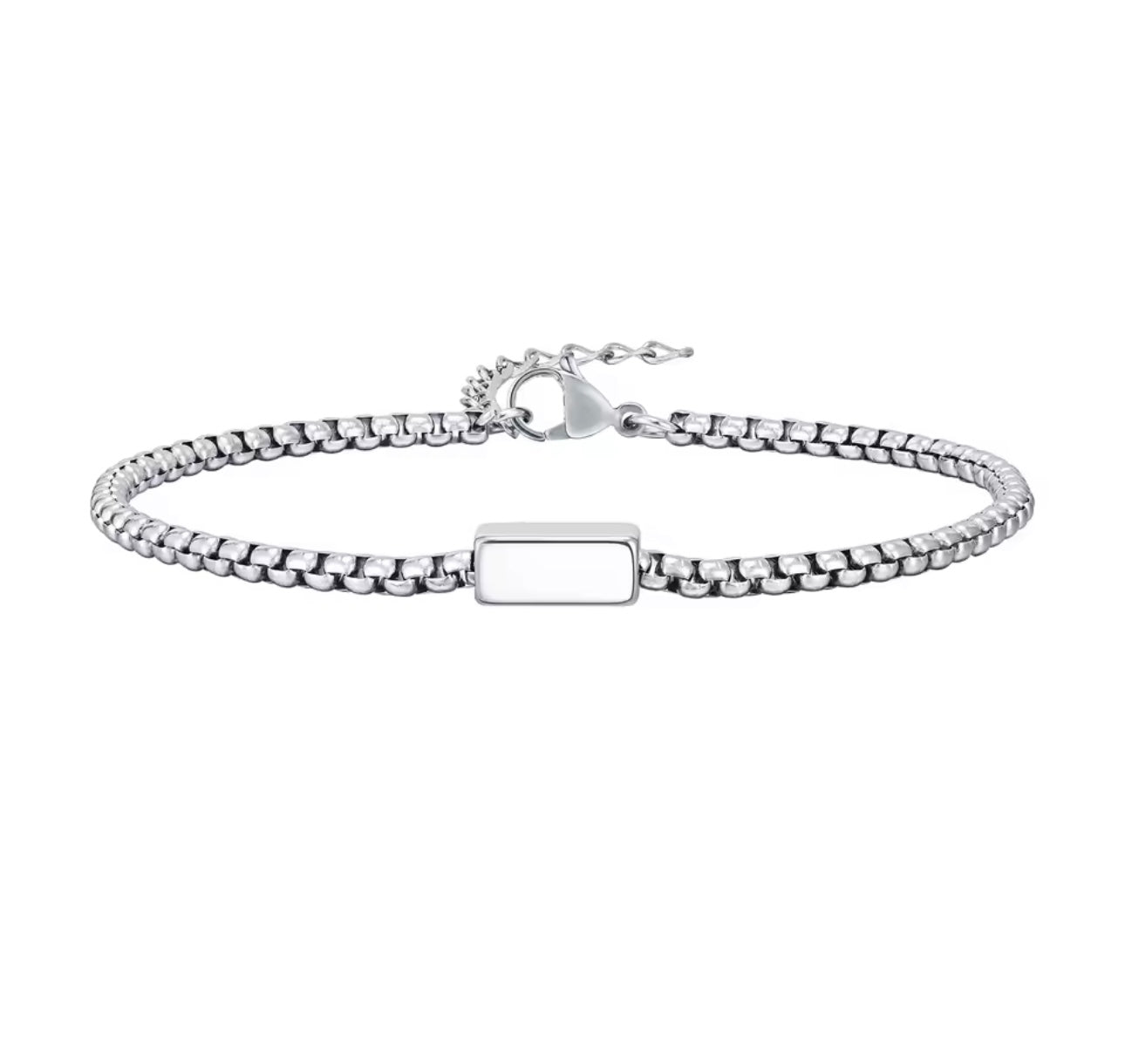 Stainless steel men’s bracelet