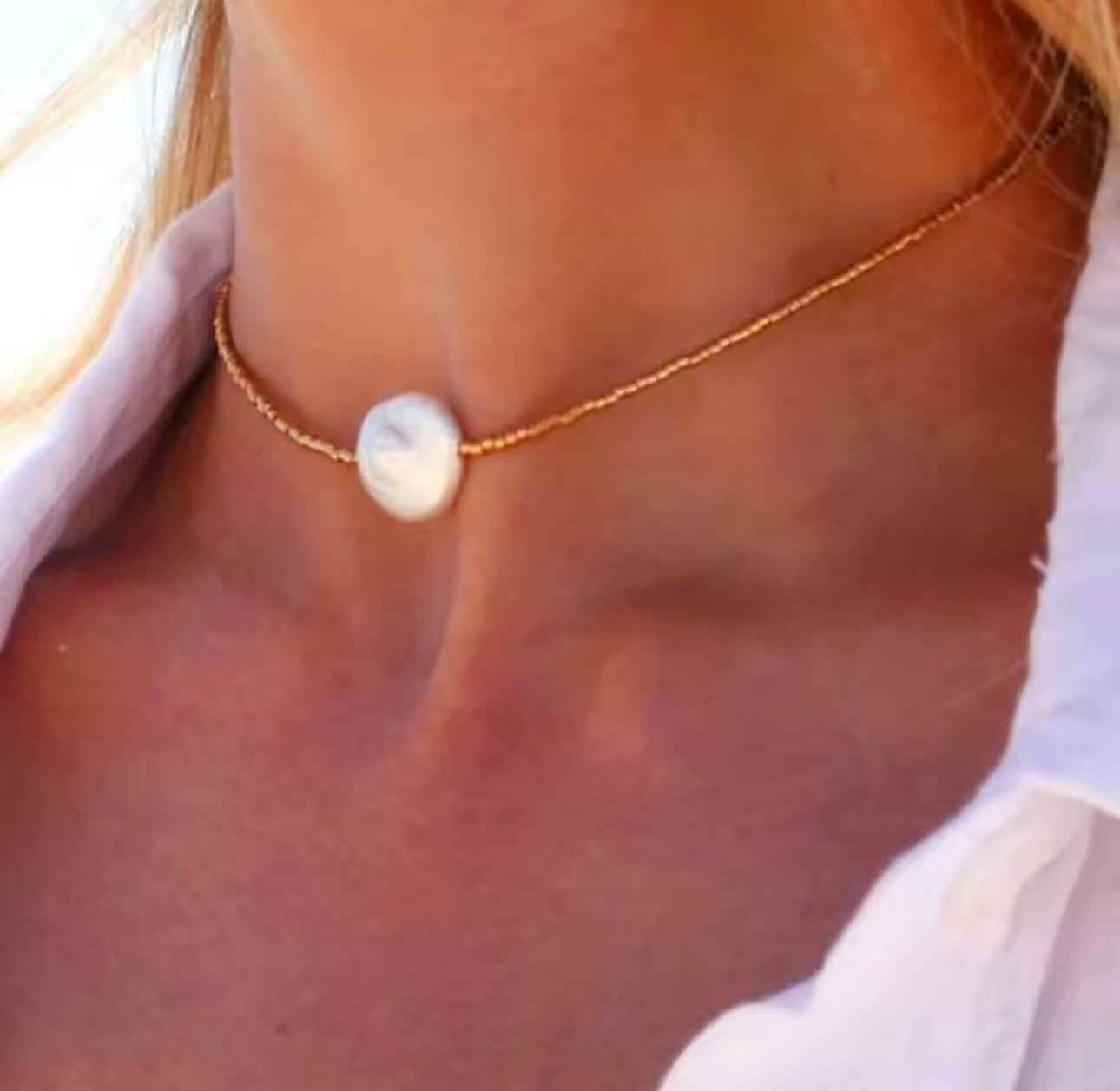 The Statement pearl necklace