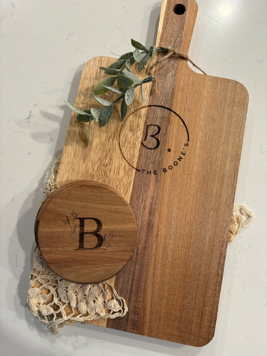 Acacia custom cutting board