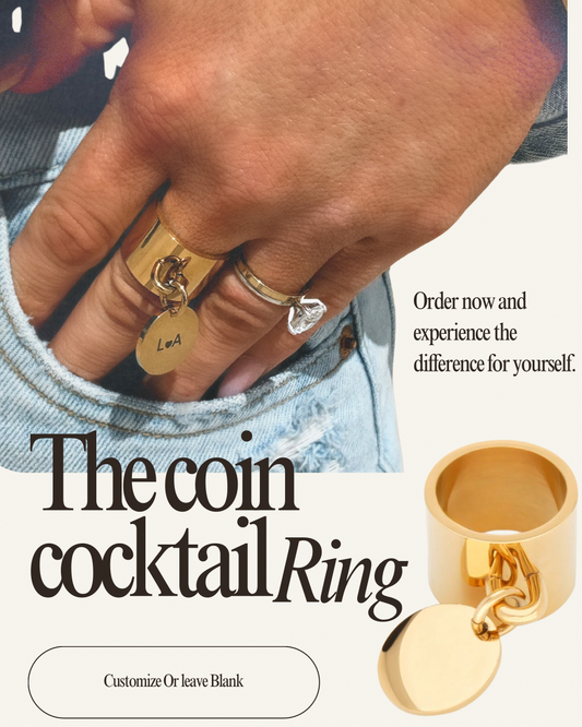 The Coin Cocktail Ring